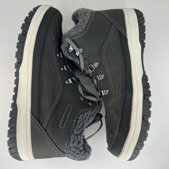 Weatherproof Mens 1624753 Gray Slope Memory Foam Faux Fur Size 13M Sneakers - Picture 7 of 10